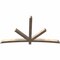 Ekena Millwork Alberta Smooth Timber Gable Bracket, Douglas Fir, 84"W x 49"H x 3 1/2"D x 3 1/2"F, 14/12 Pitch GBW084X49X0404ALB00SDF - alternate 5